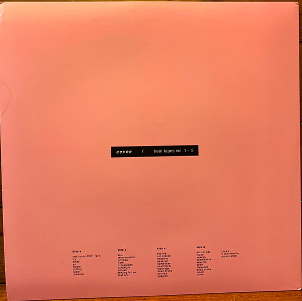 Eevee – Beat Tapes Vol. 1-5 (LP, Nuevo)