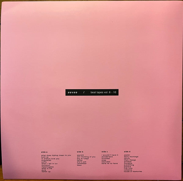 Eevee – Beat Tapes Vol. 6-10 (LP, Nuevo)