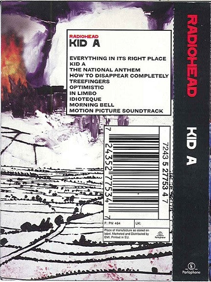 Radiohead - Kid A (Cassette, EU, 2000)