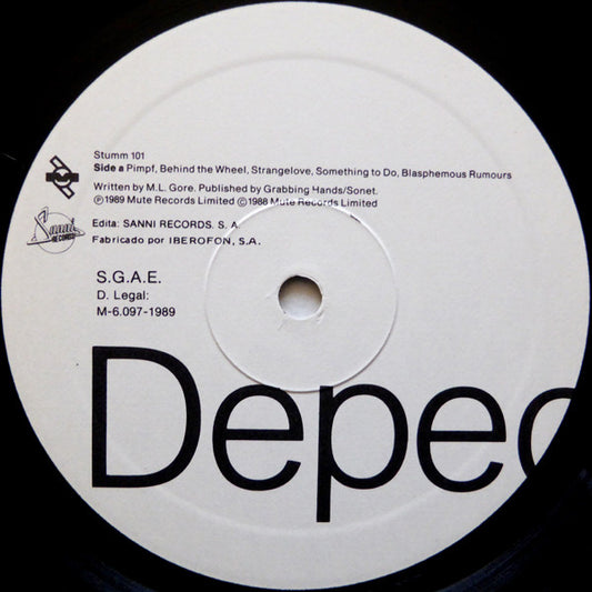 Depeche Mode – 101 (LP, España, 1989)