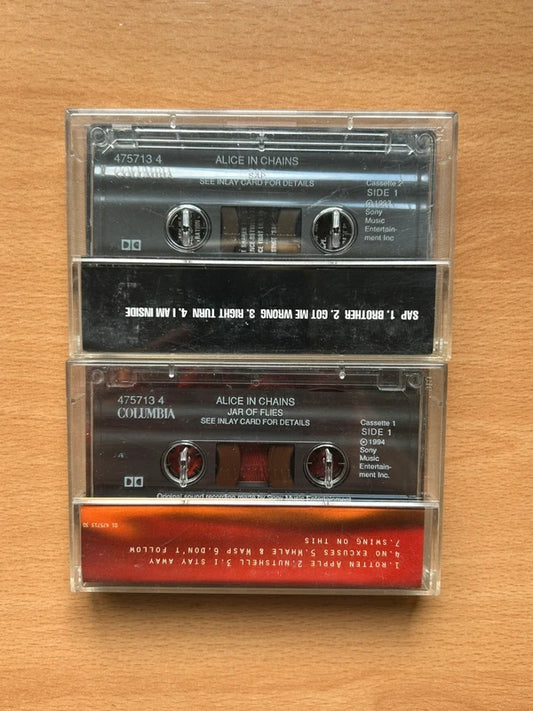 Alice In Chains – Jar Of Flies / Sap (Cassettes, UK, 1994)