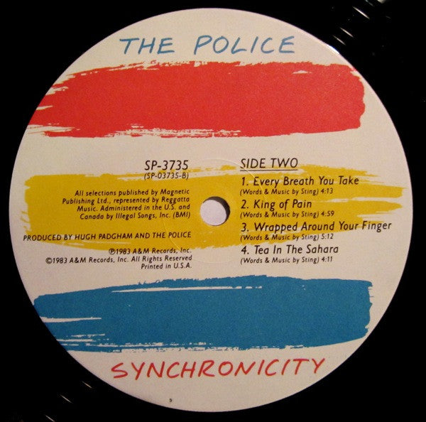 The Police - Synchronicity (LP, USA, 1983)