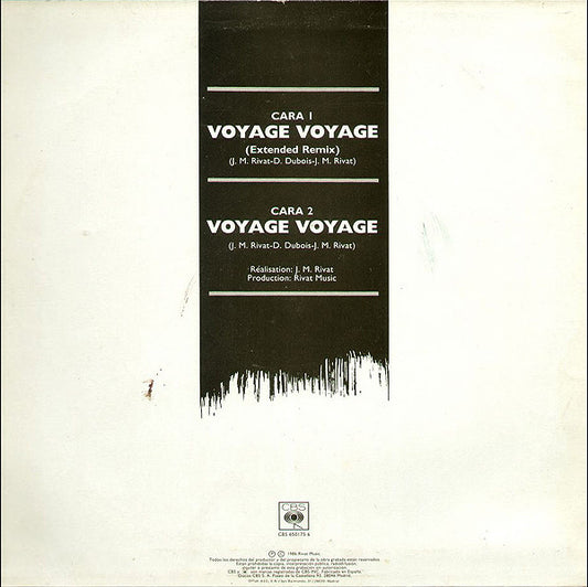 Desireless – Voyage Voyage (LP, España, 1987)